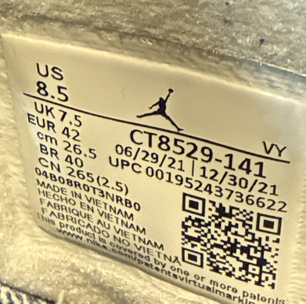 Jordan Air Jordan 6 Retro 'White x Midnight Navy' (2021) – UK 7.5