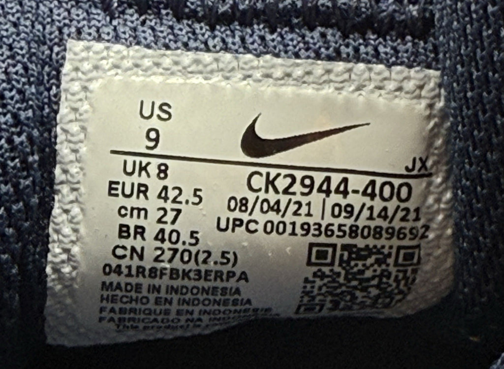 Nike Venture Runner 'Navy Blue x White' (2021) – UK 8