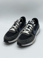 (2024) Nike Waffle Debut Retro Trainers Black x Grey Men’s UK 9.5