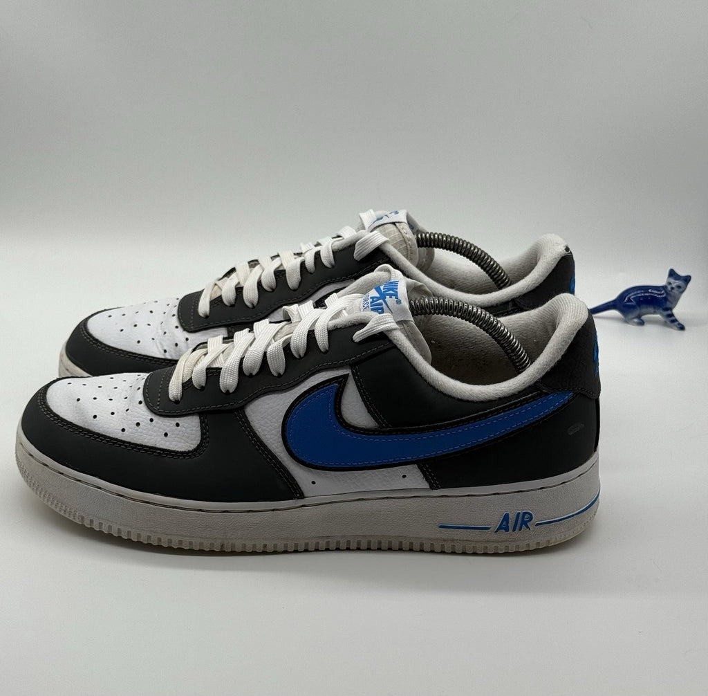 (2022) Nike Air Force 1 07 Iron Grey Photo Blue (FB3360-100) Men’s UK 9.5