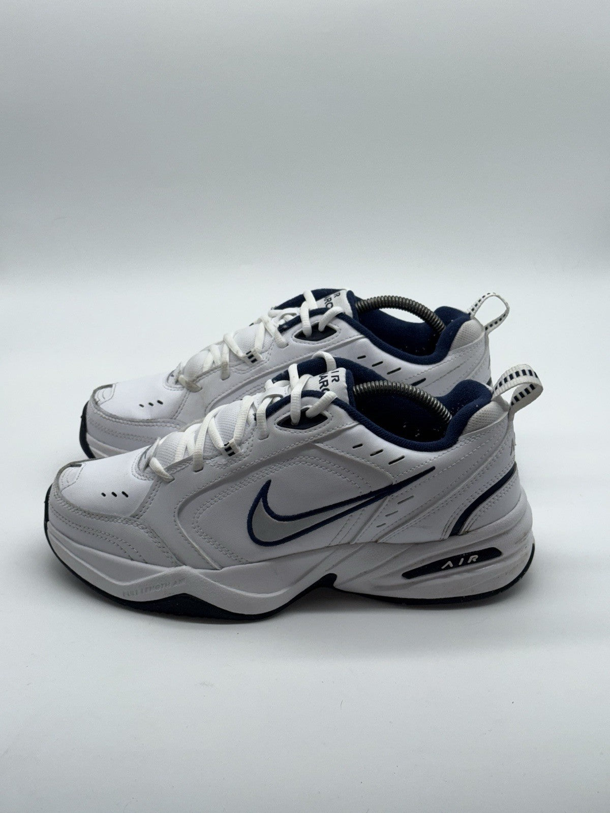 Nike Air Monarch IV 'White x Navy' (2025) – UK 8