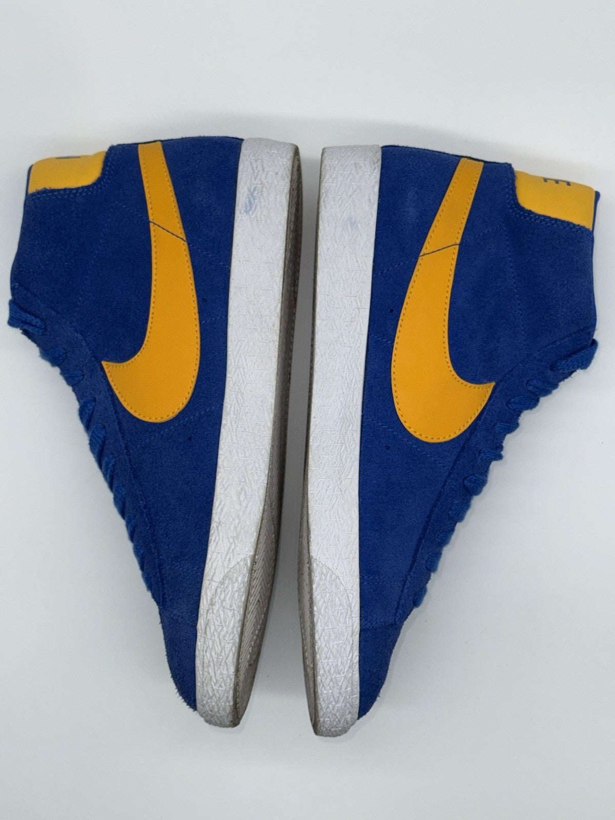 (2013) Nike Air Blazer Mid OG Royal Blue x Yellow Size UK 7