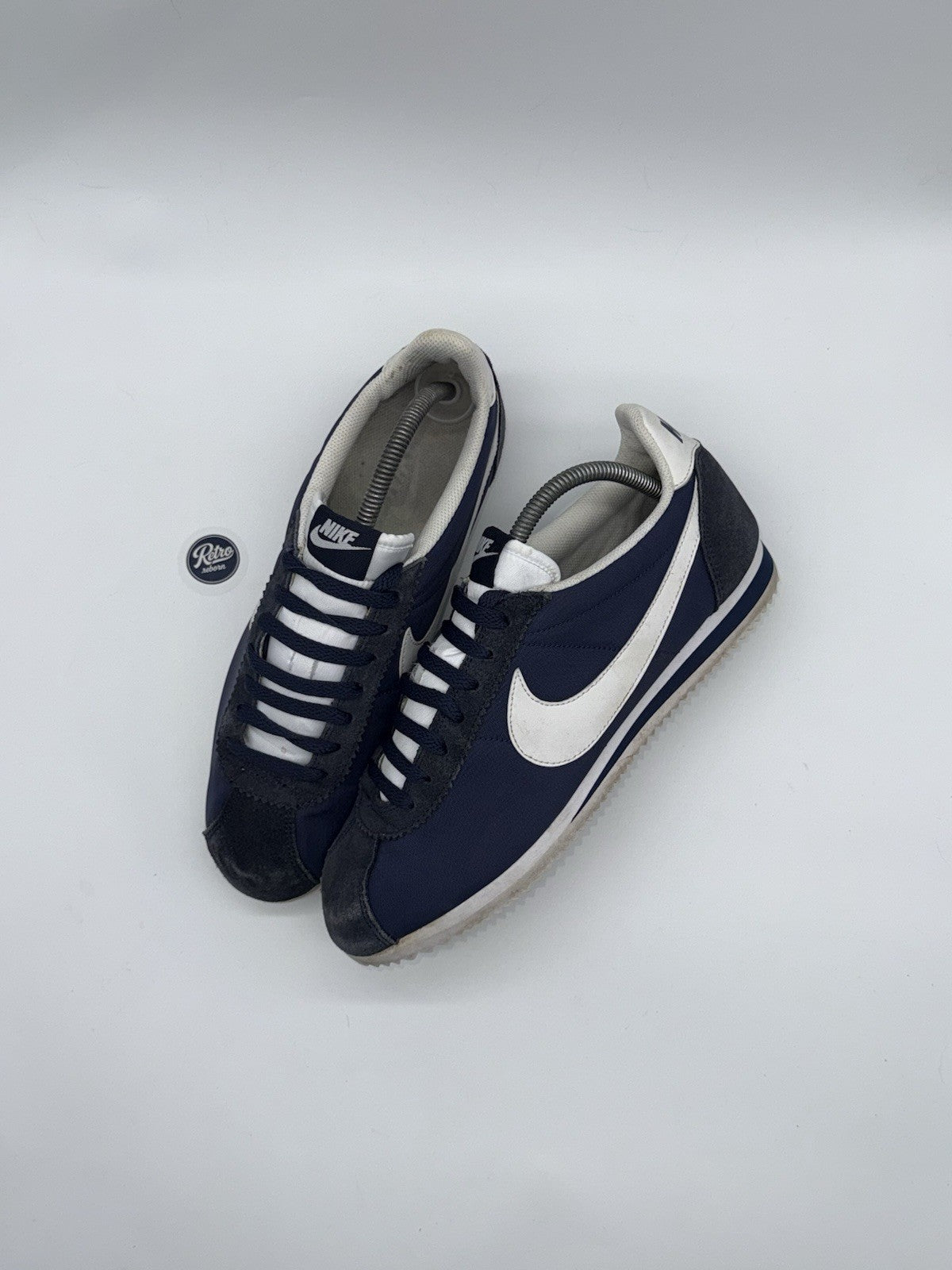 Nike Cortez Nylon OG 'Obsidian x White' trainers – UK 8