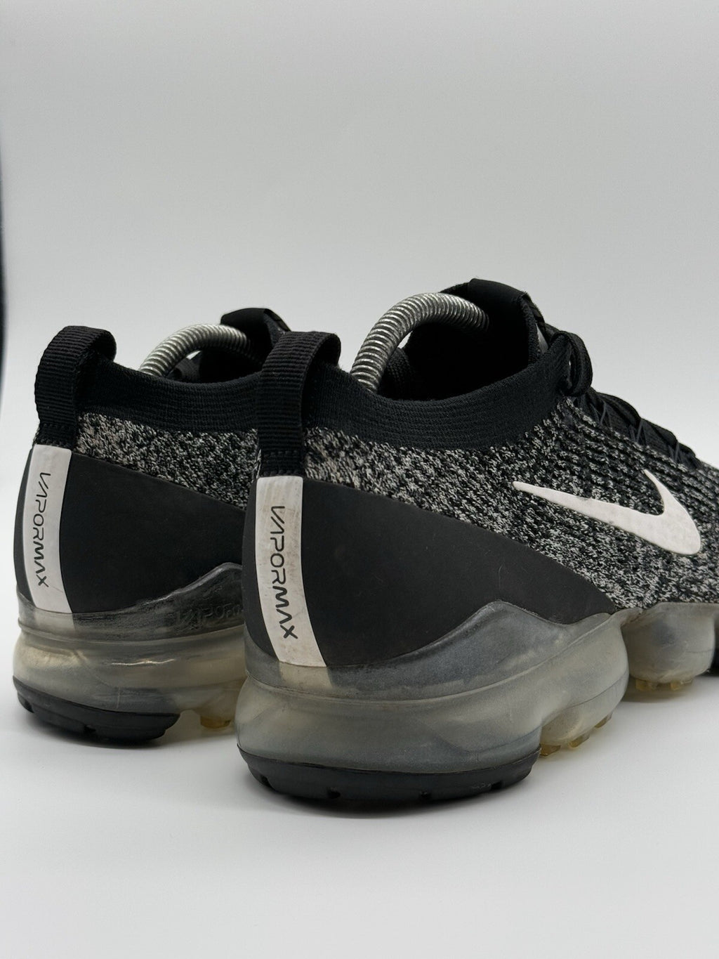 (2019) Nike Air VaporMax Flyknit 3 UK 10 (EUR 45 Black White AJ6900 002