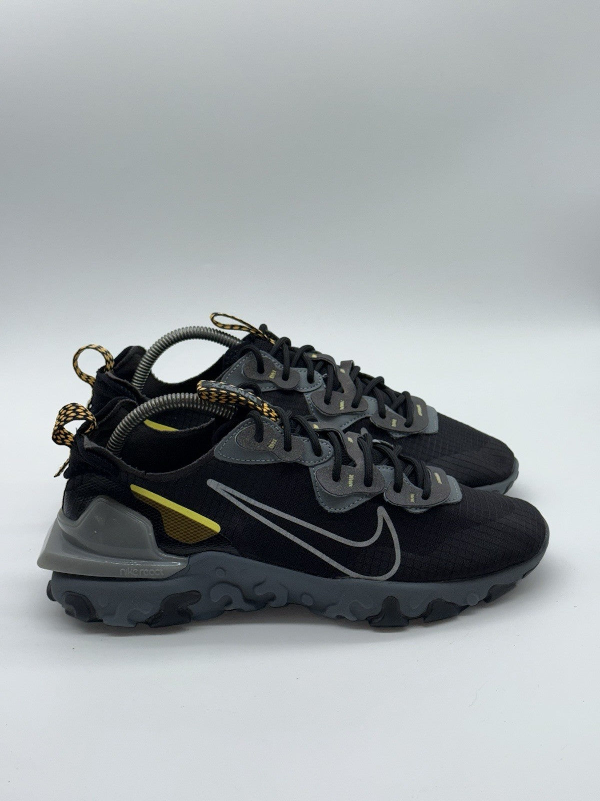 (2024) Nike React Vision 'Black Laser Orange Cool Grey' Men’s UK 7.5