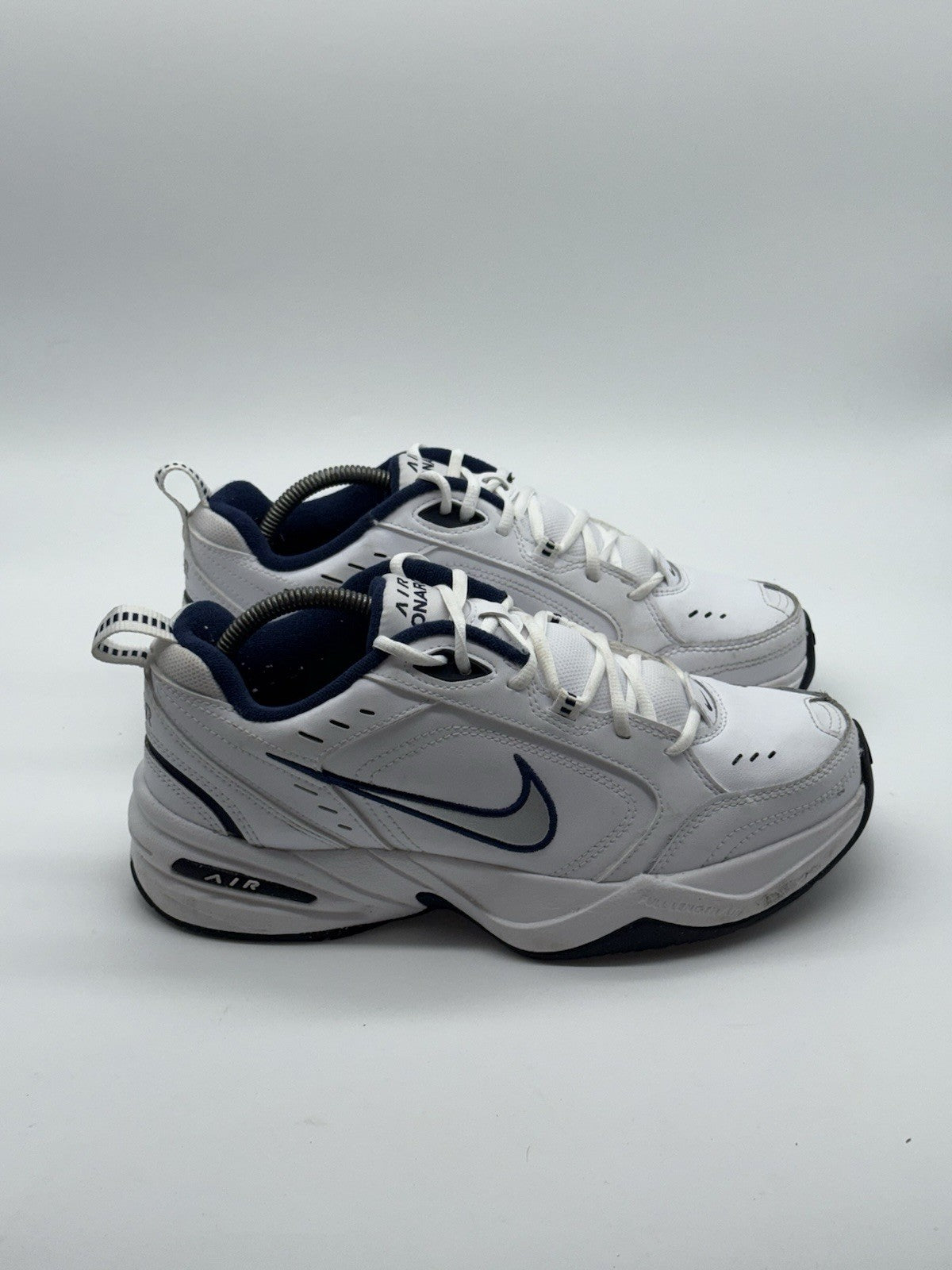 Nike Air Monarch IV 'White x Navy' (2025) – UK 8