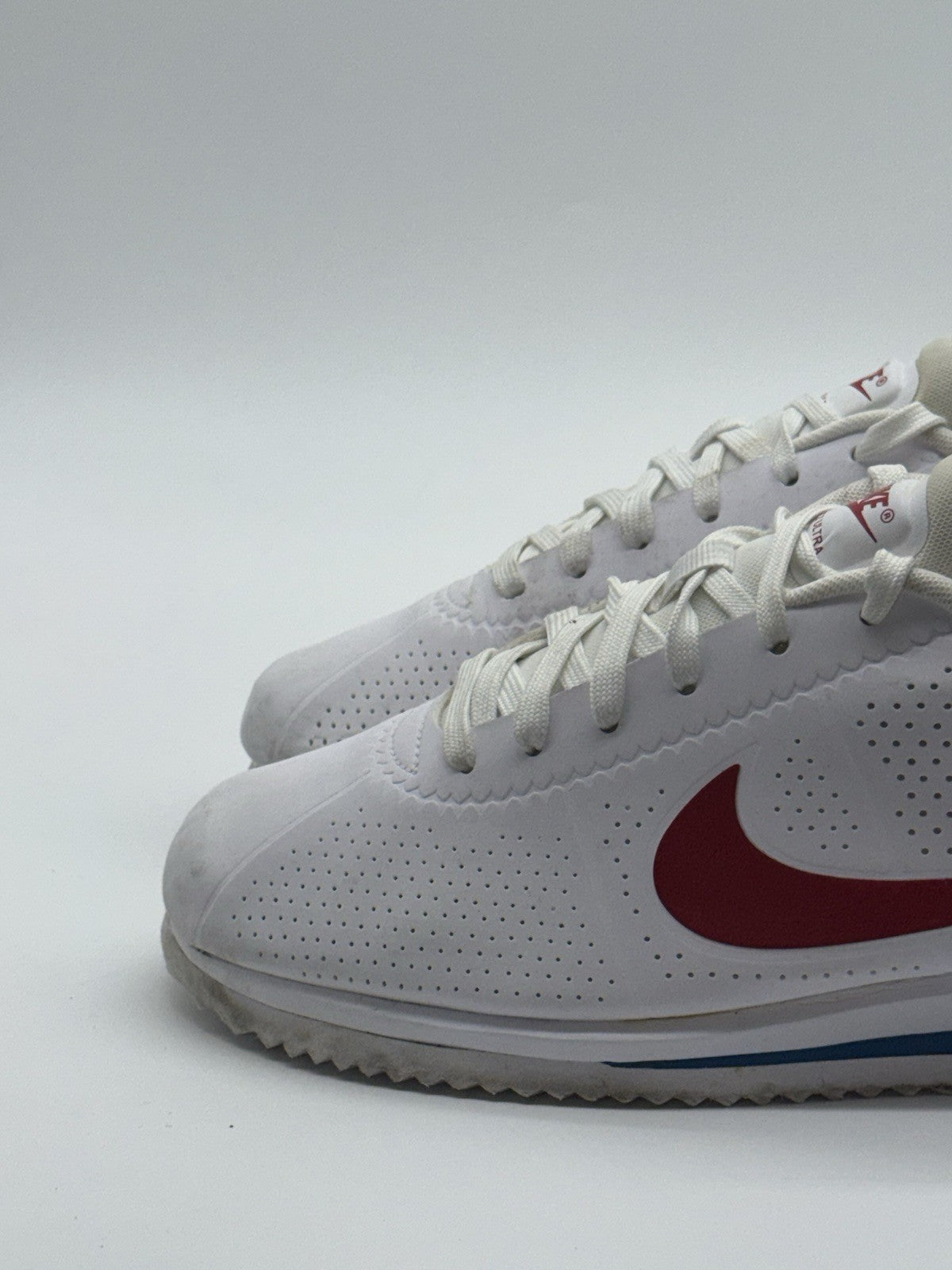 (2019) Nike Classic Cortez Ultra Moire OG Forrest Gump White Red UK 7