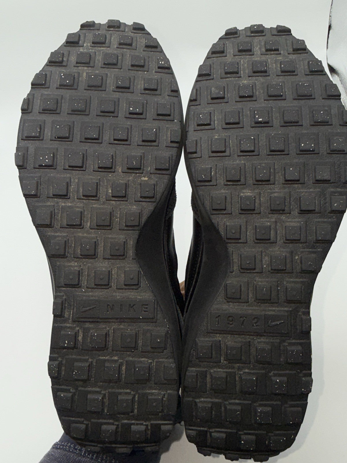 Nike Waffle Debut 'Triple Black' (2022) – UK 7.5