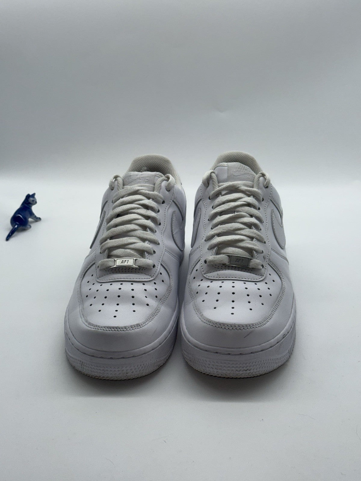 Nike Air Force 1 Low '07 White Men's UK 8 (CW2288-111) - Worn Twice