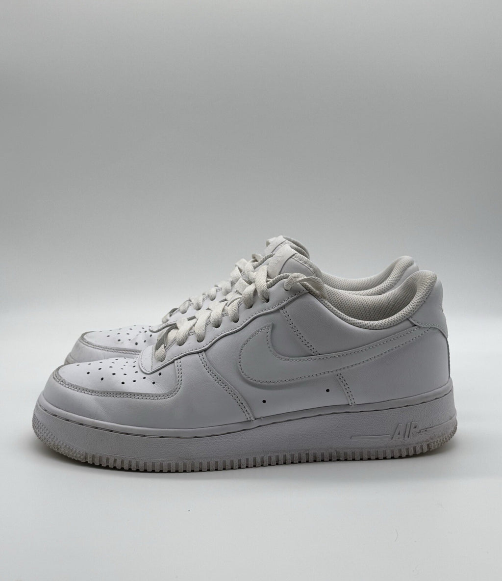 Nike Air Force 1 '07 Low Triple White Size 8 UK