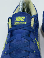 Nike Flyknit Lunar 1 ‘Royal Blue Volt’ Running Shoes UK 6.5 (554887-474)