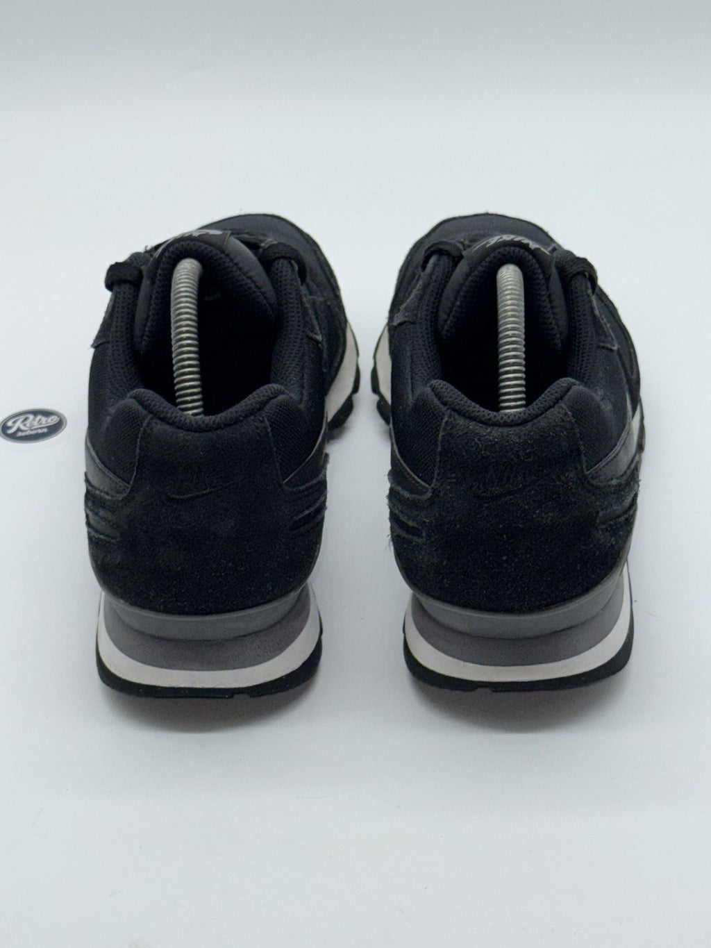 Nike Air Waffle Trainer 'Black x Grey Suede' (2016) – UK 8