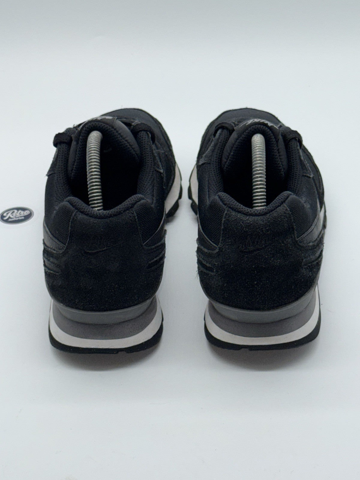 Nike Air Waffle Trainer 'Black x Grey Suede' (2016) – UK 8