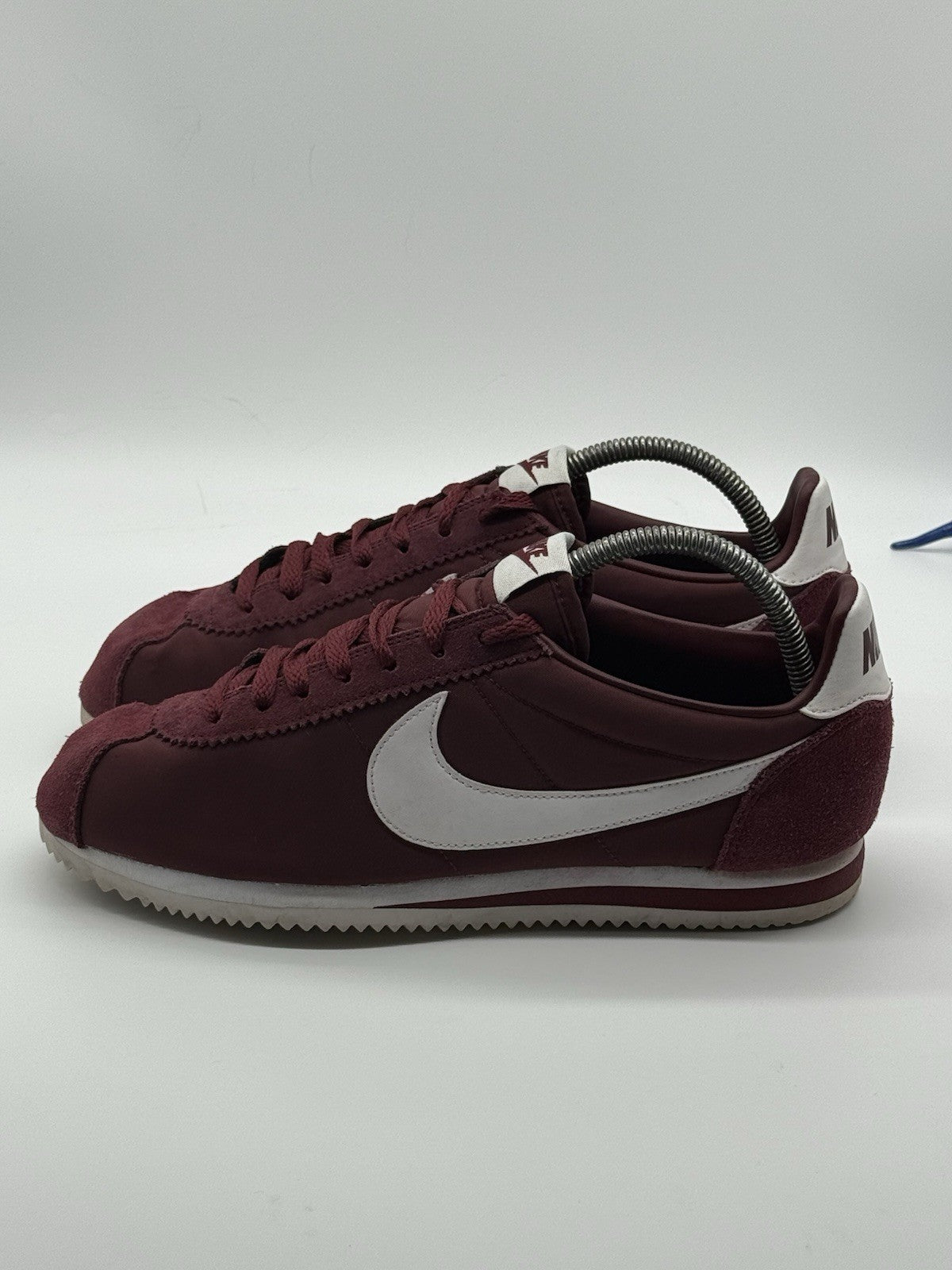 Nike Classic Cortez Nylon OG (2017) Burgundy Dark Red UK 8 (807472-602)