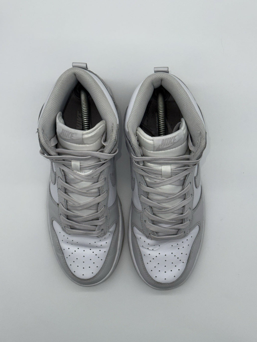 Nike Dunk High Retro White Vast Grey - Size UK 6 (DD1399-100)