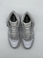 Nike Dunk High Retro White Vast Grey - Size UK 6 (DD1399-100)