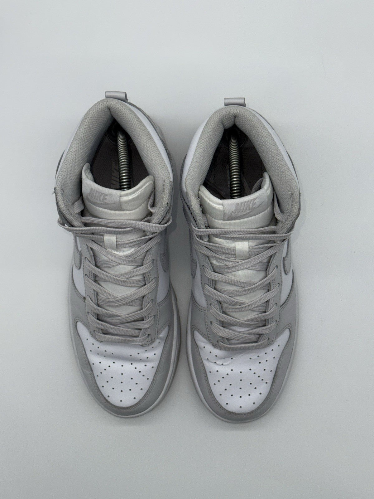 Nike Dunk High Retro White Vast Grey - Size UK 6 (DD1399-100)