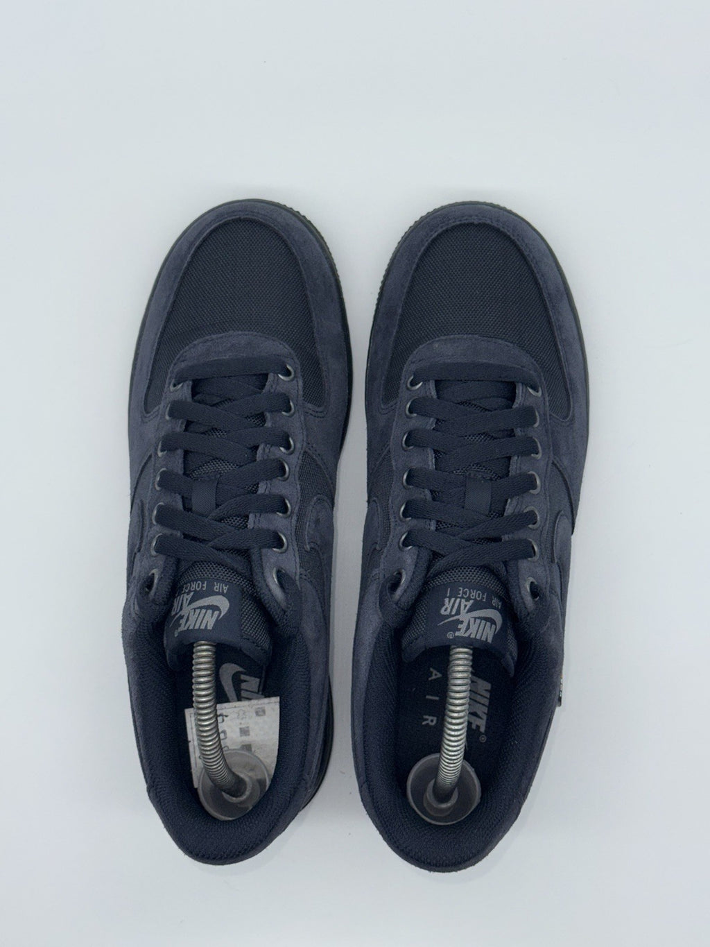 (2024) Nike Air Force 1 Cordura Dark Obsidian Navy Retro Suede Size UK 7
