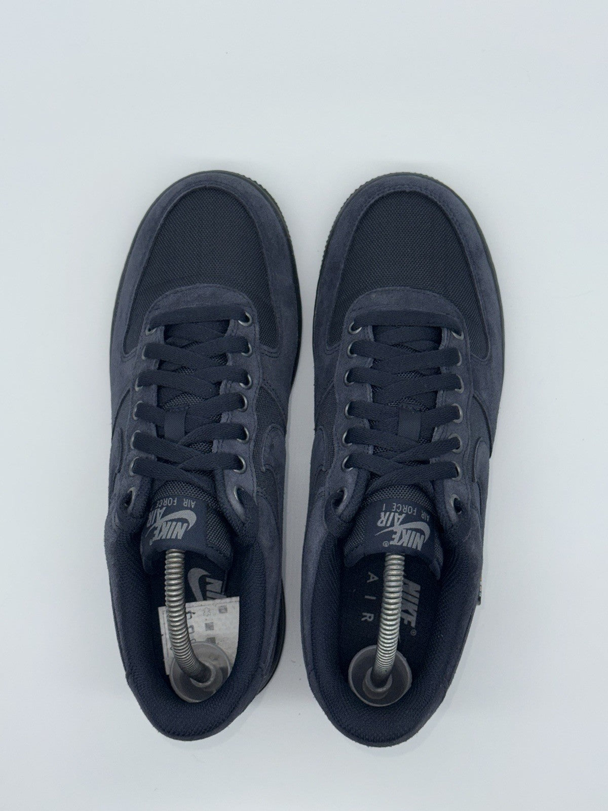 (2024) Nike Air Force 1 Cordura Dark Obsidian Navy Retro Suede Size UK 7