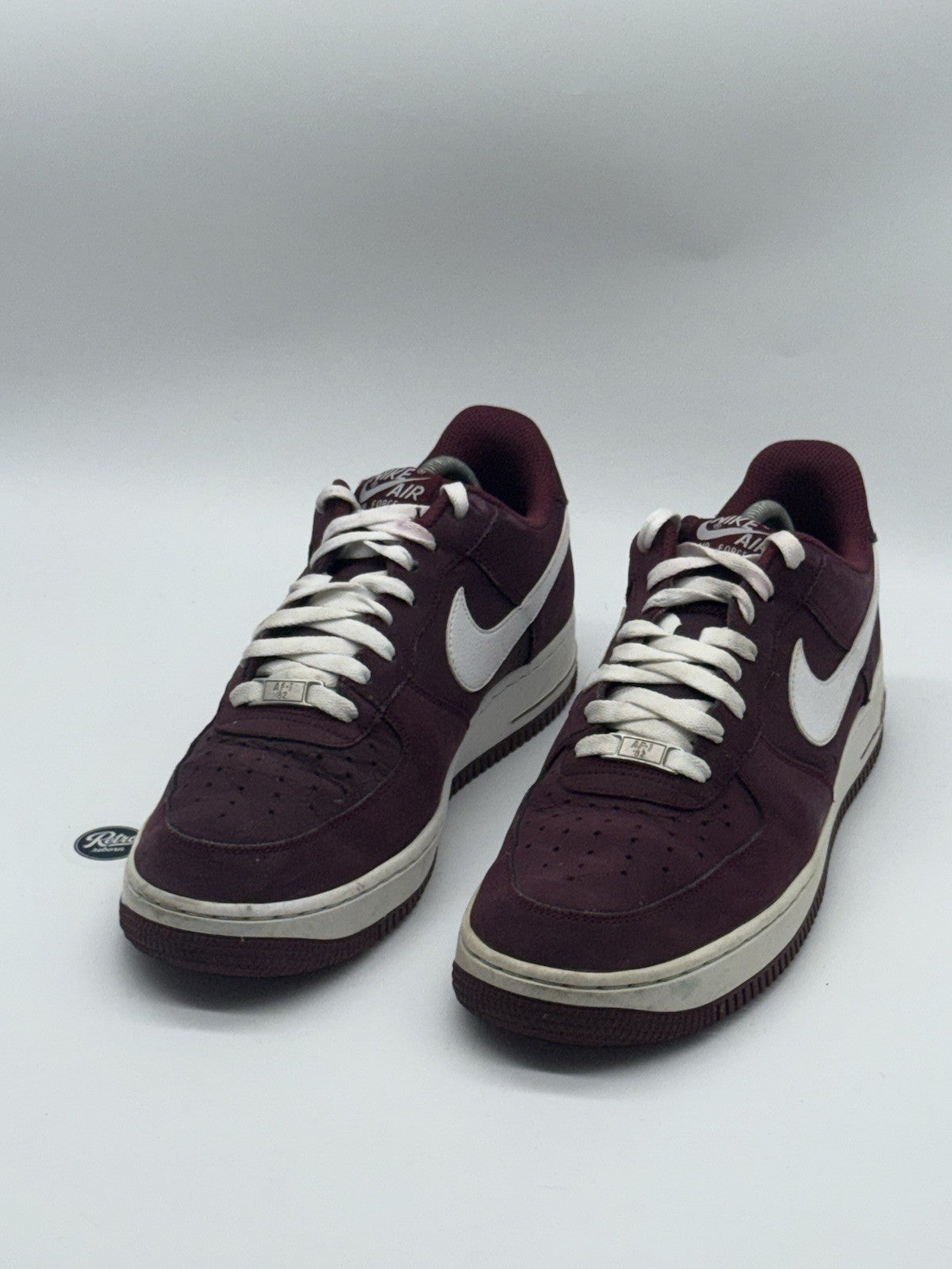 Nike Air Force 1 Low 'Cherrywood Red x White' (2013) – UK 9