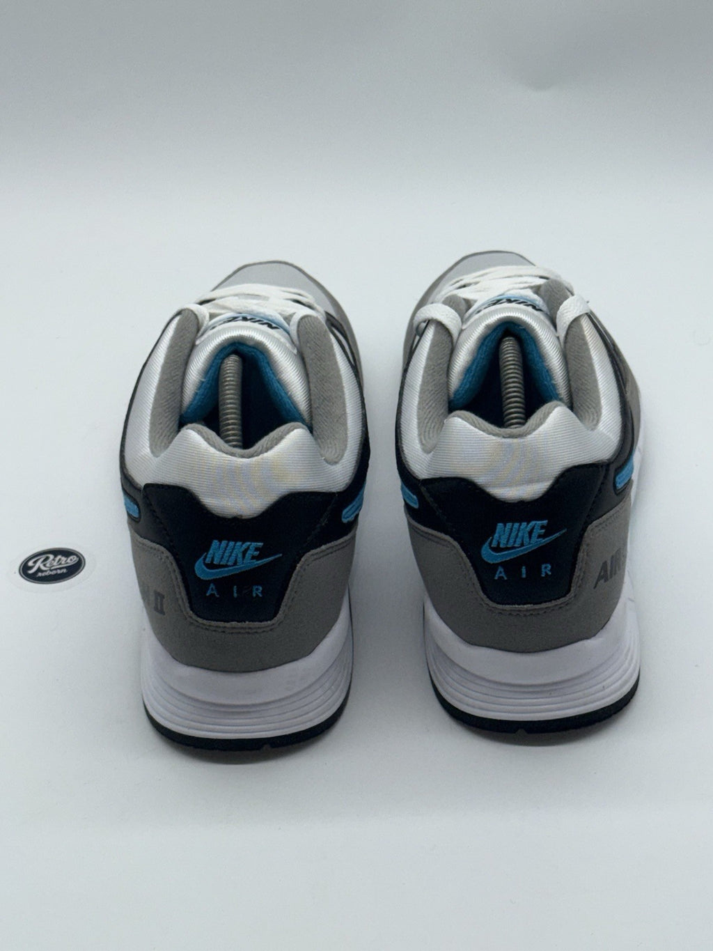 Nike Air Span 2 'Laser Blue x Dust Grey x White' (2023) – UK 10.5