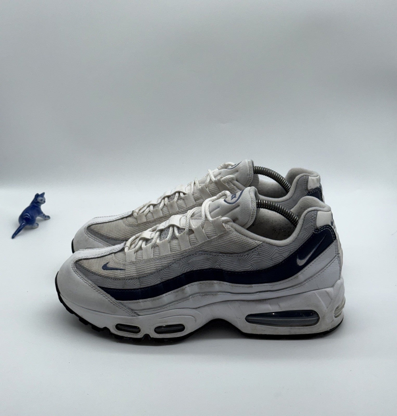 Nike Air Max 95 OG Trainers - Diffused Blue / White - Size UK 8 - (IF2718-100)