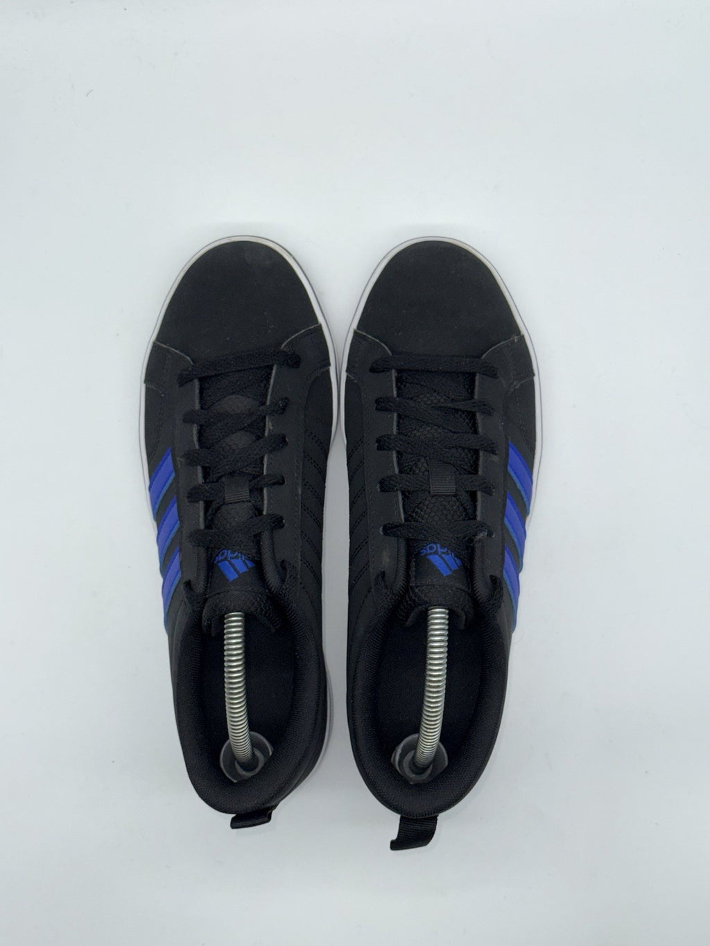 Adidas VS Pace 2.0 HP6004 Black x Royal Blue 3 Stripes UK Size 6