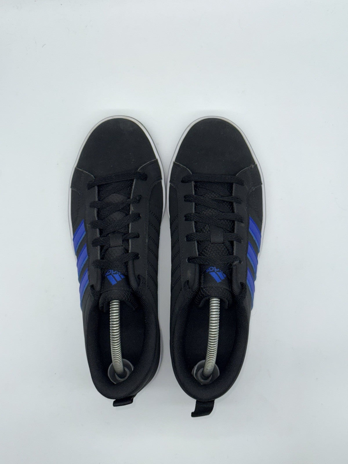 Adidas VS Pace 2.0 HP6004 Black x Royal Blue 3 Stripes UK Size 6
