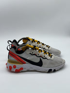 (2019) Nike React Element 55 White Black Crimson Gold Men's UK 8.5