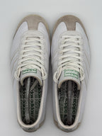 Rare (2008) Adidas ‘The Sneeker’ White / Green Leather Trainers Size UK 7