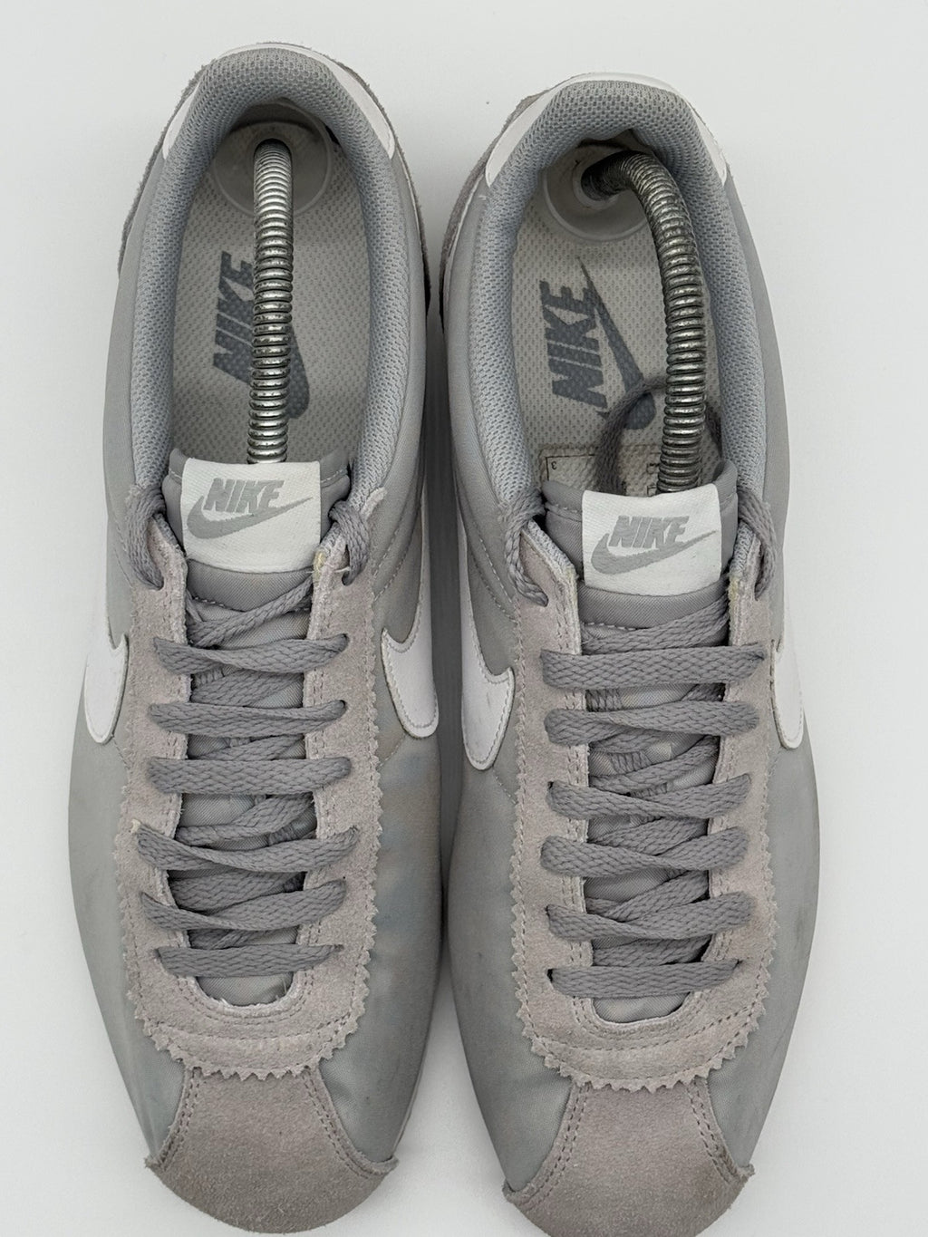 (2016) Nike Classic Cortez Nylon OG - Wolf Grey White - Size UK 8 (EU 42.5) US 9