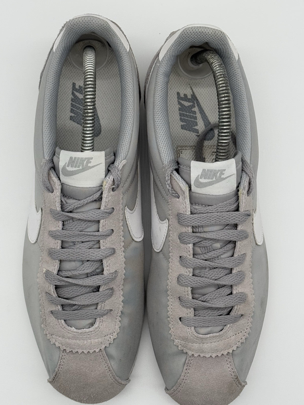(2016) Nike Classic Cortez Nylon OG - Wolf Grey White - Size UK 8 (EU 42.5) US 9