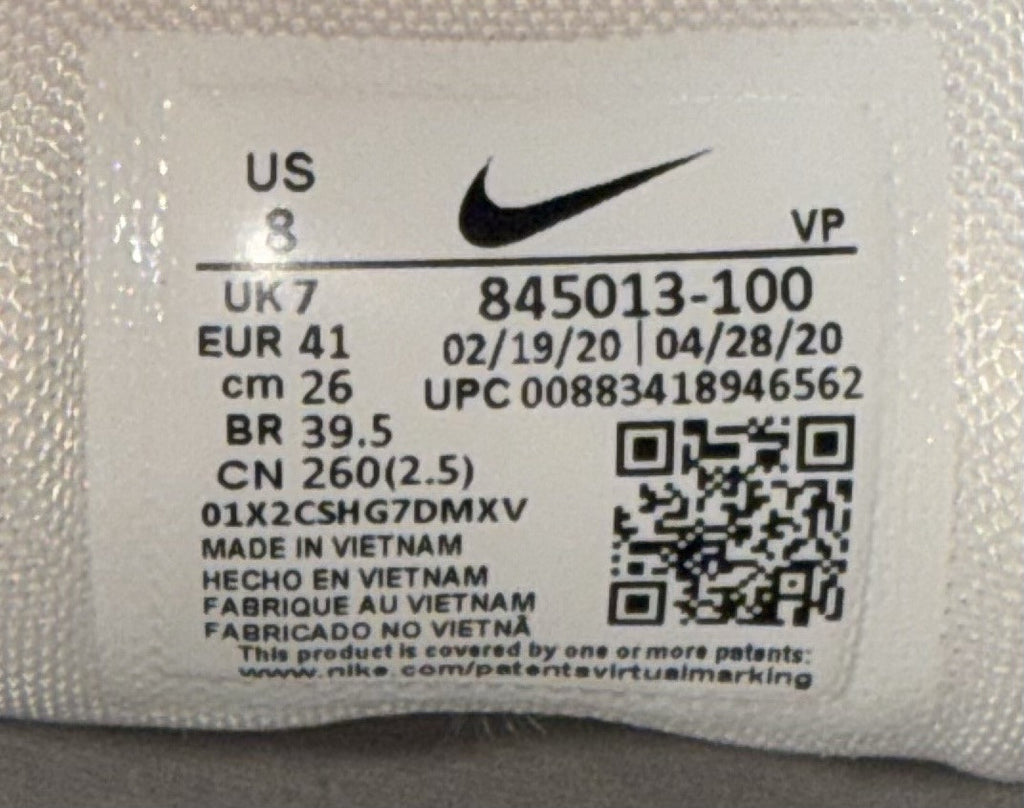 Nike Classic Cortez Ultra Moire OG (845013-100) Forrest Gump White Red Mens UK 7