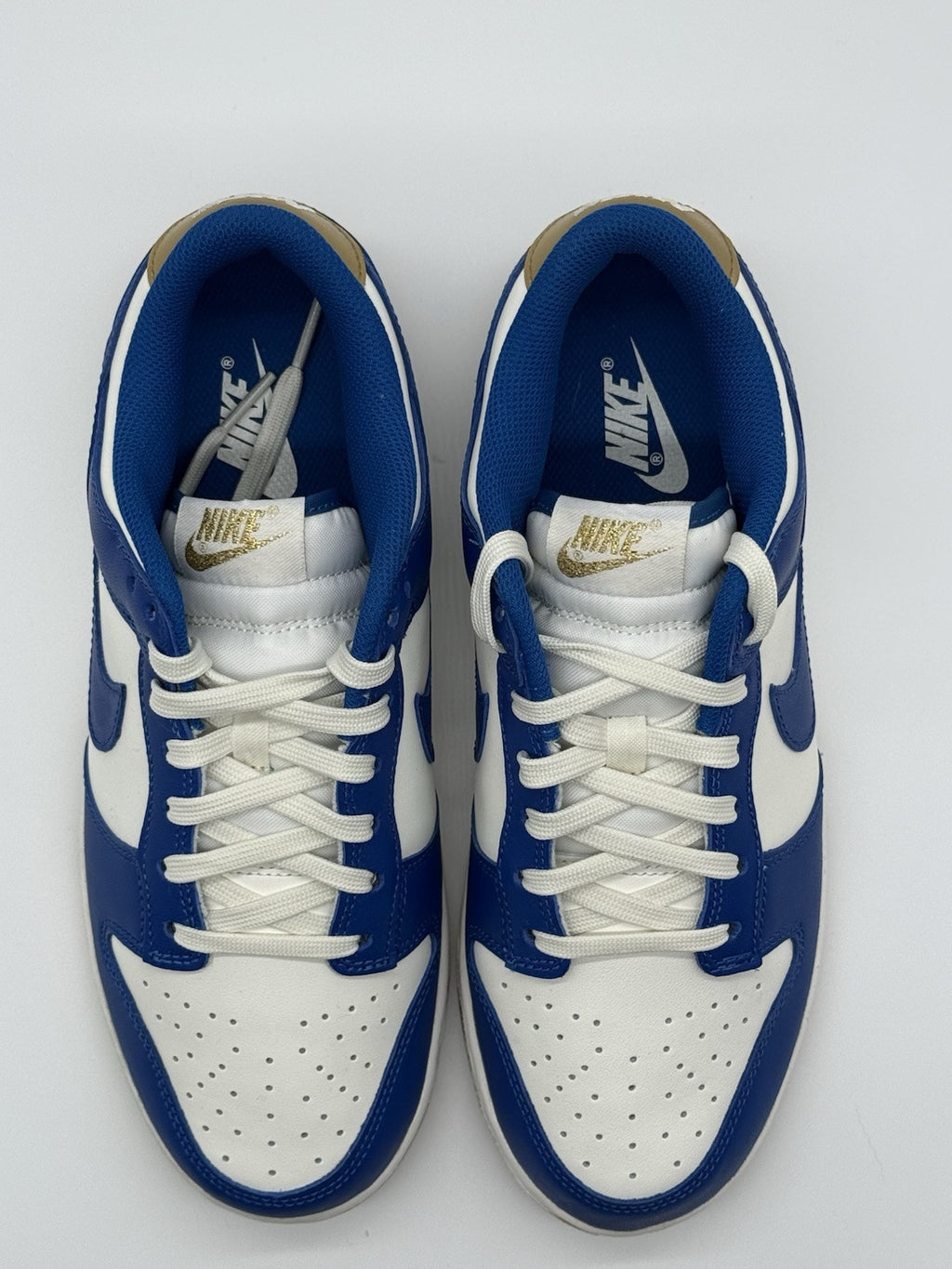 Nike Dunk Low UK 6.5 EUR 40.5  'Kansas City Royals' Blue Gold (FB7173-141) *NEW*