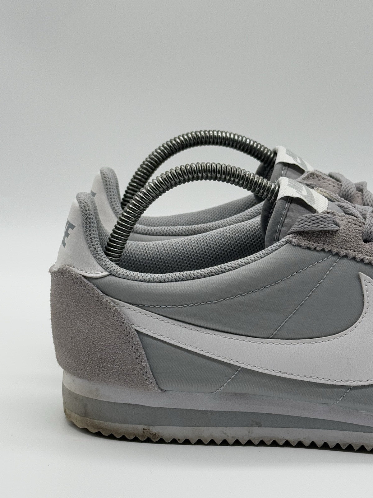 (2016) Nike Classic Cortez Nylon OG - Wolf Grey White - Size UK 8 (EU 42.5) US 9