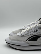 Puma Future Rider Twofold White Black UK 6.5 EUR 40 380591 05 No Insoles