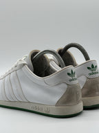 Rare (2008) Adidas ‘The Sneeker’ White / Green Leather Trainers Size UK 7