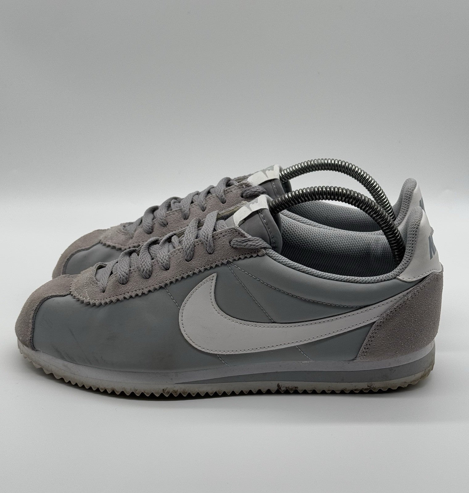 (2016) Nike Classic Cortez Nylon OG - Wolf Grey White - Size UK 8 (EU 42.5) US 9