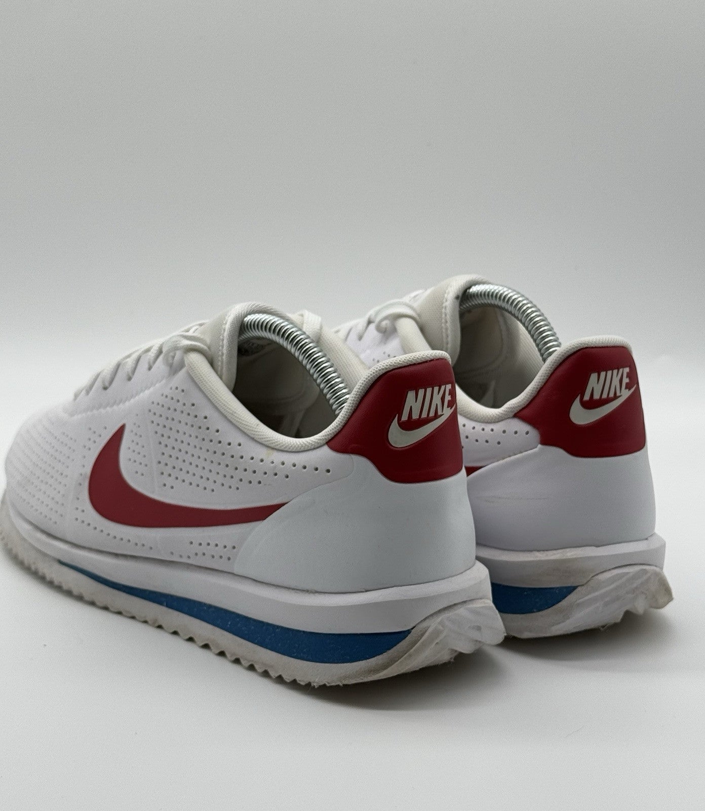 Nike Classic Cortez Ultra Moire OG (845013-100) Forrest Gump White Red Mens UK 7
