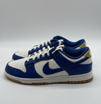 Nike Dunk Low UK 6.5 EUR 40.5  'Kansas City Royals' Blue Gold (FB7173-141) *NEW*