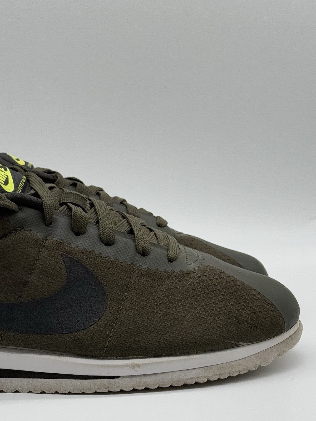 (2016) Nike Cortez Ultra Cargo Khaki Black Trainers (833142-300) UK 7 EUR 41