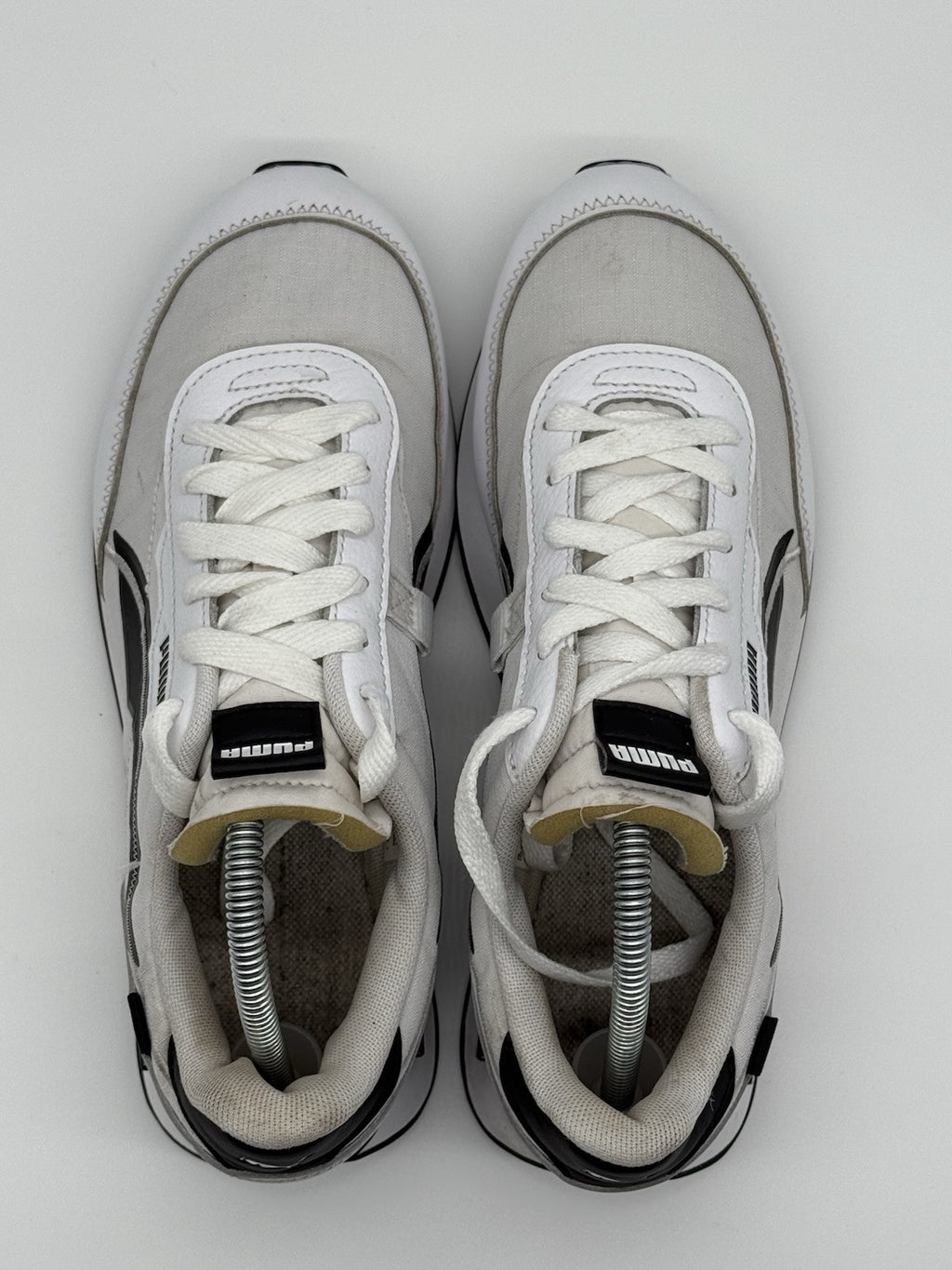 Puma Future Rider Twofold White Black UK 6.5 EUR 40 380591 05 No Insoles