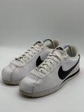 (2019) Nike Cortez Basic Leather OG Trainers - White Black - Size UK 7 (EU 41)