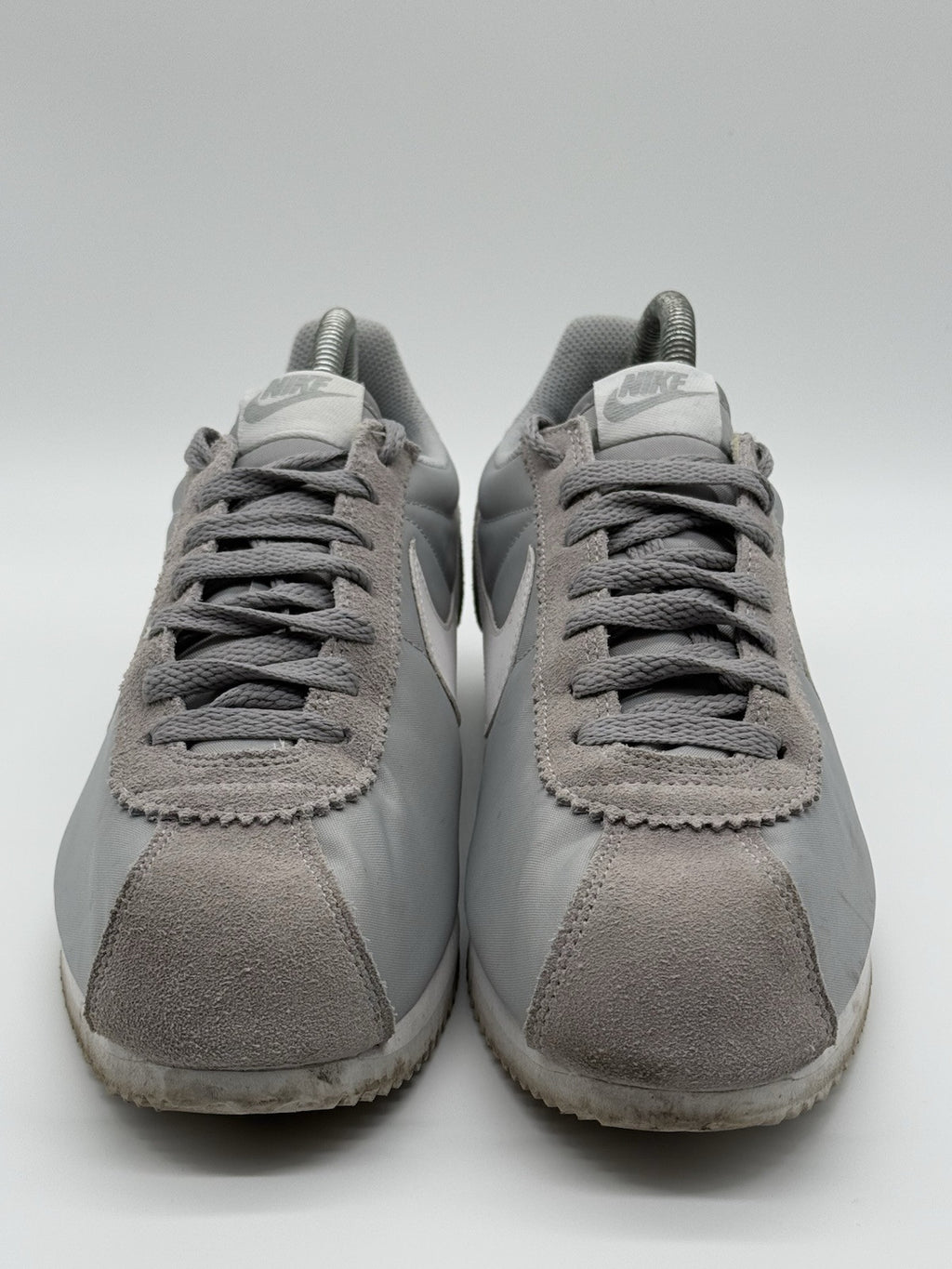 (2016) Nike Classic Cortez Nylon OG - Wolf Grey White - Size UK 8 (EU 42.5) US 9