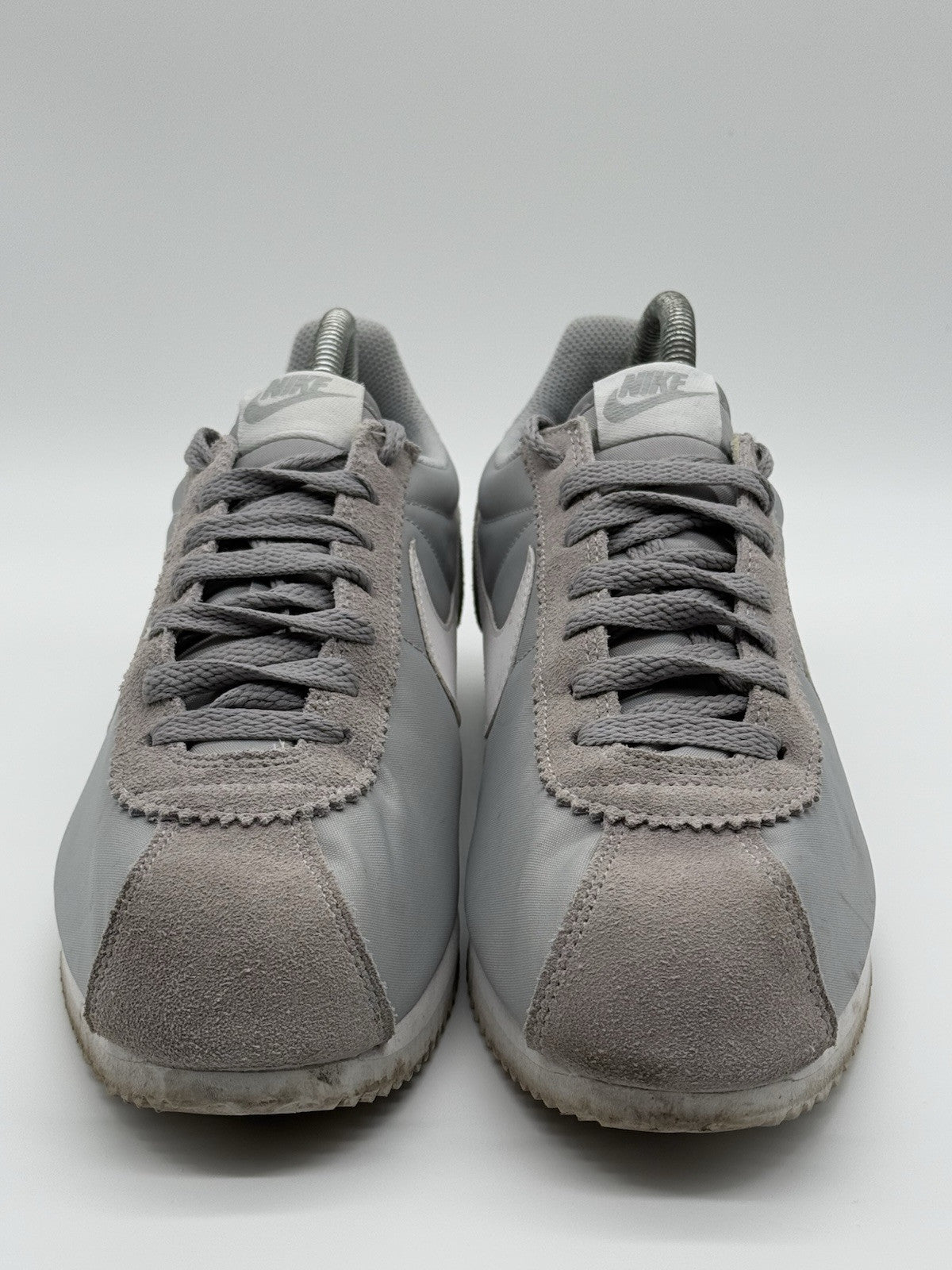 (2016) Nike Classic Cortez Nylon OG - Wolf Grey White - Size UK 8 (EU 42.5) US 9
