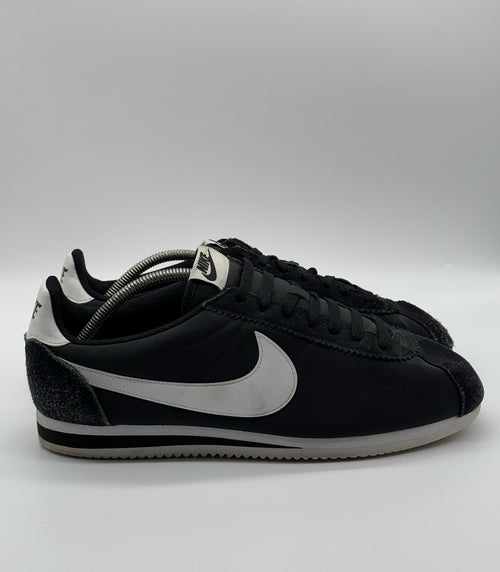 (2015) Nike Classic Cortez Nylon OG Vintage - Black White - Size UK 11 (EU 46)