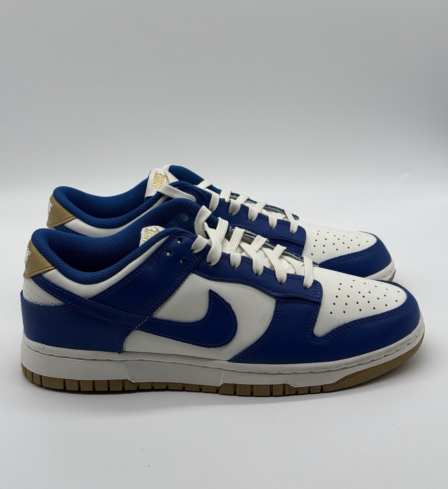 Nike Dunk Low UK 6.5 EUR 40.5  'Kansas City Royals' Blue Gold (FB7173-141) *NEW*