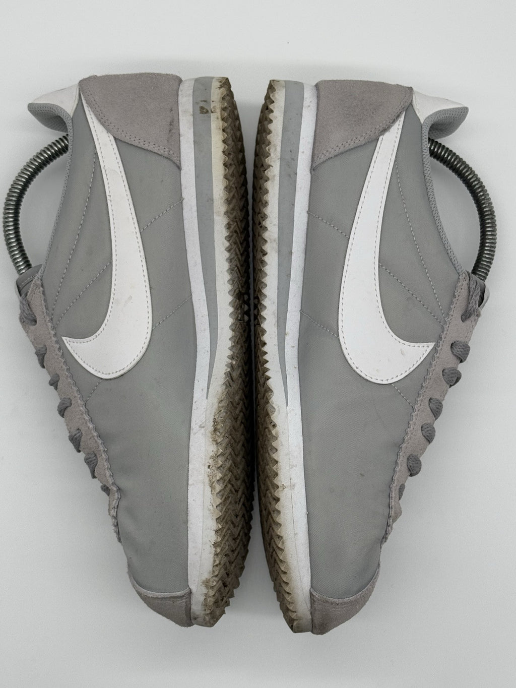 (2016) Nike Classic Cortez Nylon OG - Wolf Grey White - Size UK 8 (EU 42.5) US 9