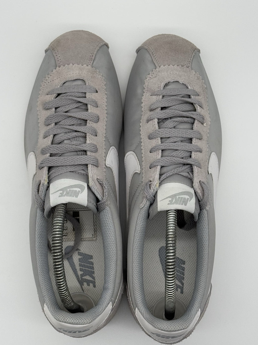 (2016) Nike Classic Cortez Nylon OG - Wolf Grey White - Size UK 8 (EU 42.5) US 9