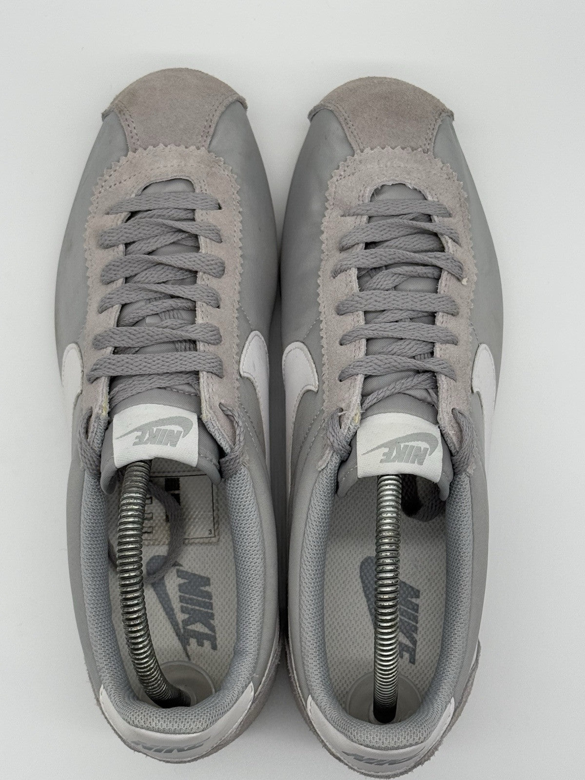 (2016) Nike Classic Cortez Nylon OG - Wolf Grey White - Size UK 8 (EU 42.5) US 9